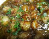 A picture of step 9 of Paneer manchurian dry.