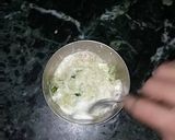 A picture of step 4 of Cucumber Raita.