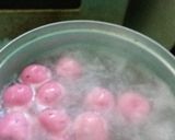 Foto langkah ke 3 dari resep Klepon Buah Naga.