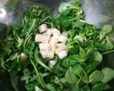Foto del paso 1 de la receta: Ensalada de canónigos y rúcula