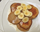 Foto del paso 5 de la receta: Pancakes de avena, plátano y mantequilla de cacahuate