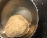 A picture of step 2 of Ajwain Poori.