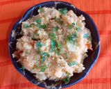 A picture of step 3 of Sama khichdi.