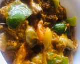 A picture of step 4 of Mushroom masala.