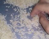 A picture of step 1 of Bombay Biryani.