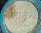 A picture of step 2 of Falafal sandwich.