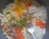 Foto langkah ke 4 dari resep Bola Tahu Rambutan Pangsit.