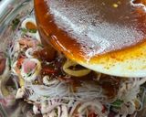 Gambar langkah 7 resipi Kerabu Suhun Sotong Thai.