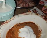 A picture of step 1 of Chicken tandoori tikka.