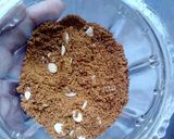A picture of step 3 of Kadhai keema.