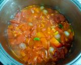 A picture of step 2 of Vegetable Pasta Soup.