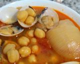 Foto del paso 8 de la receta Por...Por...Potaje de garbanzos almejil 🍲👌