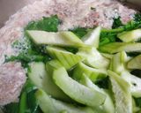 Hình bước làm 3 của món Canh cua rau mồng tơi
