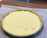Une image de l'étape 4 de Gâteau basque à la cerise.