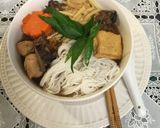 Hình bước làm 11 của món Bún măng chay !