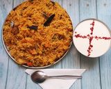 A picture of step 4 of Mixed Vegetables Masala Rice.