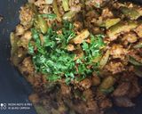 A picture of step 5 of Kadale Manoli Sukka.