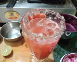 A picture of step 5 of Strawberry grapes mocktail.