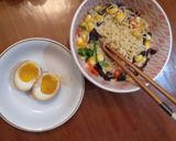 Foto langkah ke 6 dari resep Hakata Style Ramen (dengan mie instan).