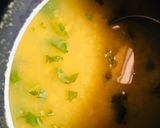 A picture of step 3 of Tuvar dal.