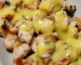Fokhagymás, szaftos csirkemell recept fázis 6 fotója