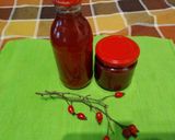 Csipkebogyó szörp és lekvár recept fázis 3 fotója
