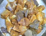 A picture of step 1 of Sindhi mutton curry(Teevan recipe).