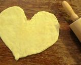 Valentin napi pizza recept fázis 7 fotója