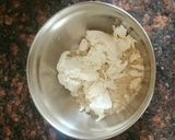 A picture of step 2 of Paneer makhana tikkis.