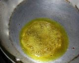 A picture of step 2 of Aachari aloo.
