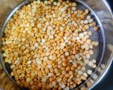 A picture of step 1 of Crispy Chana dal maida samosa (jain snack).