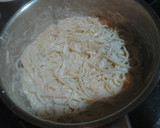 Foto del paso 3 de la receta: Espaguetis con Salsa Roquefort y Peperoni
