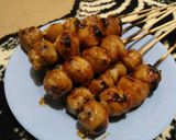 Foto langkah ke 4 dari resep Bakso bakar pedas manis.