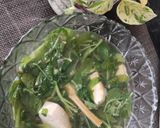 Foto langkah ke 2 dari resep Bening Bayam Tahu.