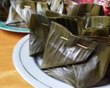 Foto langkah ke 3 dari resep Kue carang gesing kopyor isi roti tawar dan pisang.