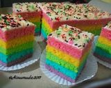 Foto langkah ke 11 dari resep Rainbow Steam Cake Ny. Liem.