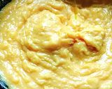 Gambar langkah 4 resipi Durian Crepe Kastad.