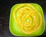 A picture of step 10 of Instant Jalebi.