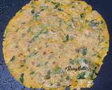 Methi-Palak-Makki ke Parathas recipe step 2 photo