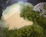 A picture of step 2 of Matar burfi.