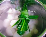 Hình bước làm 1 của món Chè Cốm Khoai Môn
