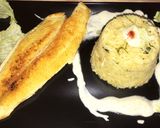 Natúr hal rizzsel és tzatzikivel🥰🍚🦈 recept fázis 4 fotója