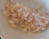 A picture of step 1 of Sara's pork concoction xx.