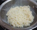 A picture of step 1 of Chowmein.