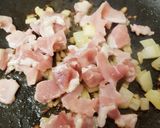 A picture of step 2 of My Bacon & Onion Sprouts.