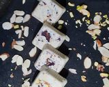 A picture of step 12 of Thandai chocolate.