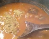 A picture of step 7 of Dal Makhani.