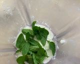 A picture of step 1 of Minty Namkeen lassi.