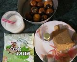 A picture of step 1 of Persimmon (Kendu) Kulffy.
