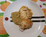 Foto del paso 6 de la receta: Huevos rellenos gratinados y salsa de pimientos de padrón